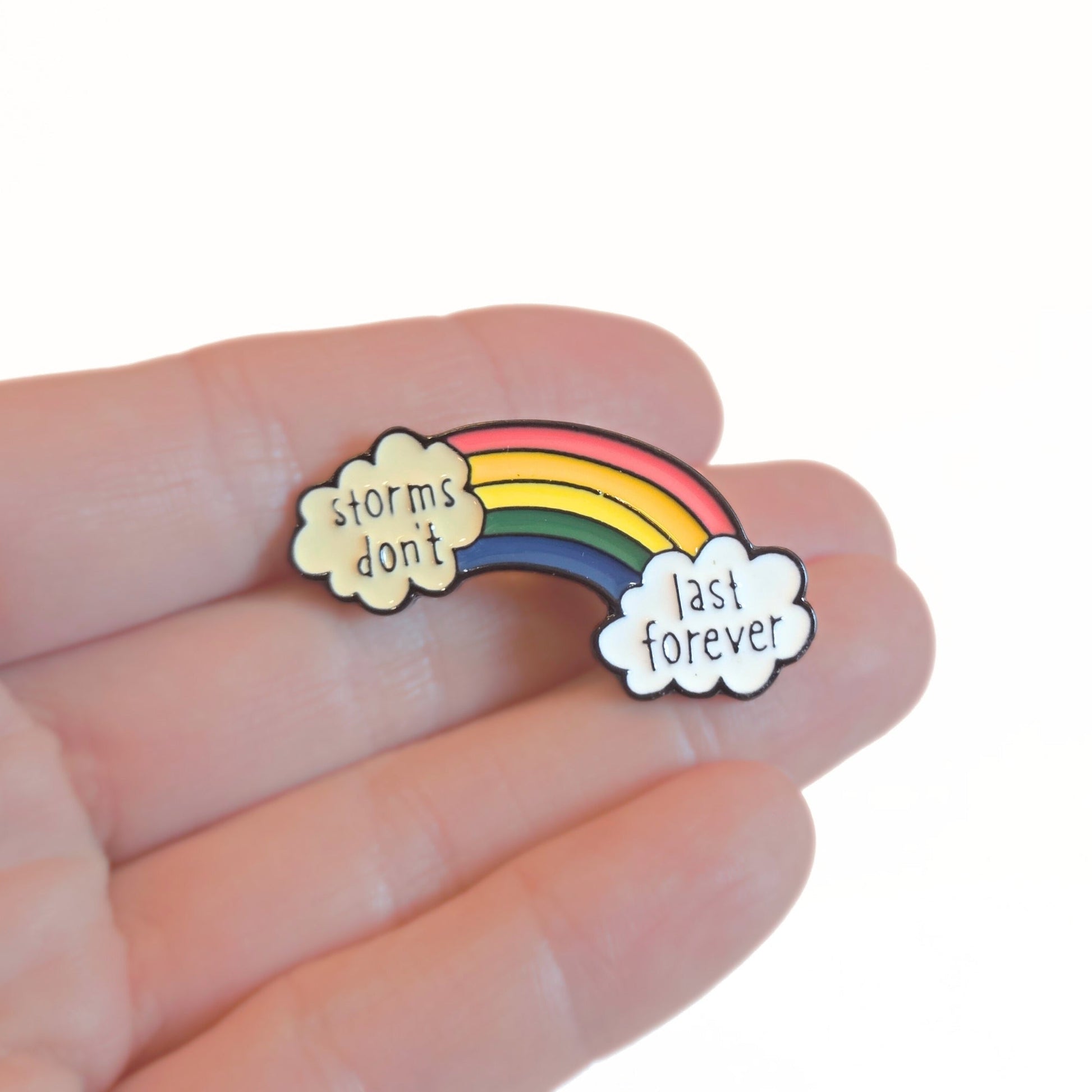 Storms Don't Last Forever | Collectible Pin - Velora
