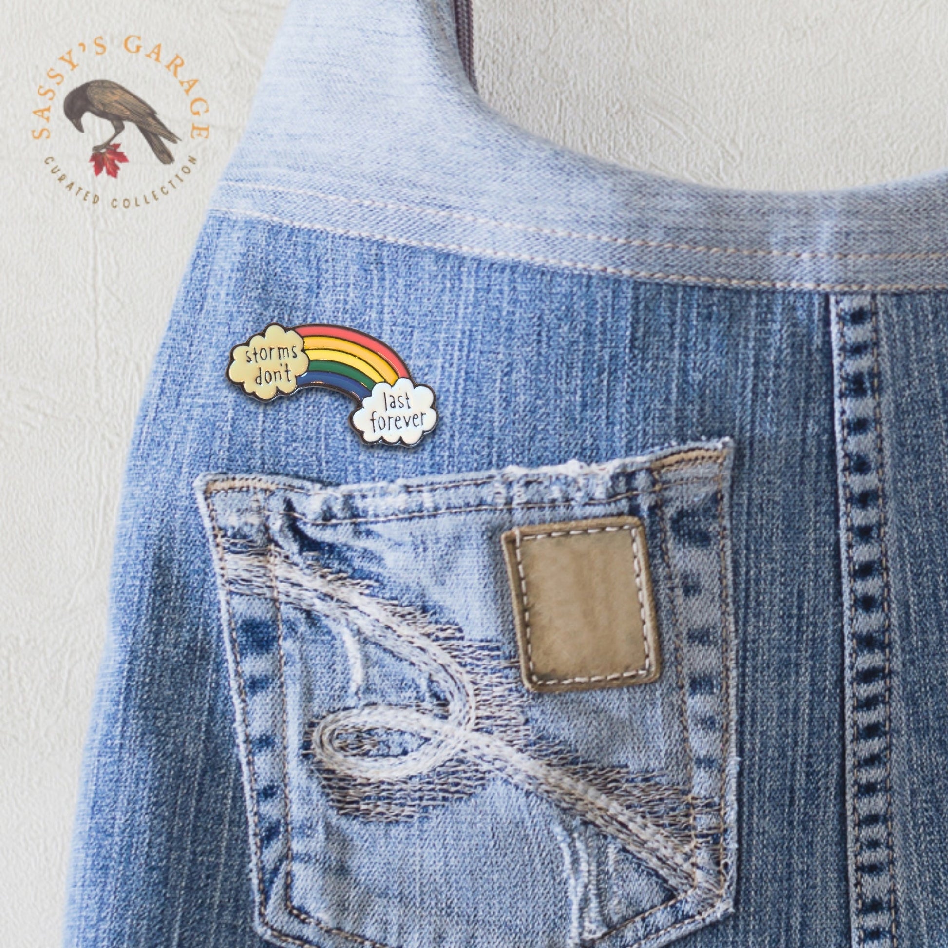 Storms Don't Last Forever | Collectible Pin - Velora