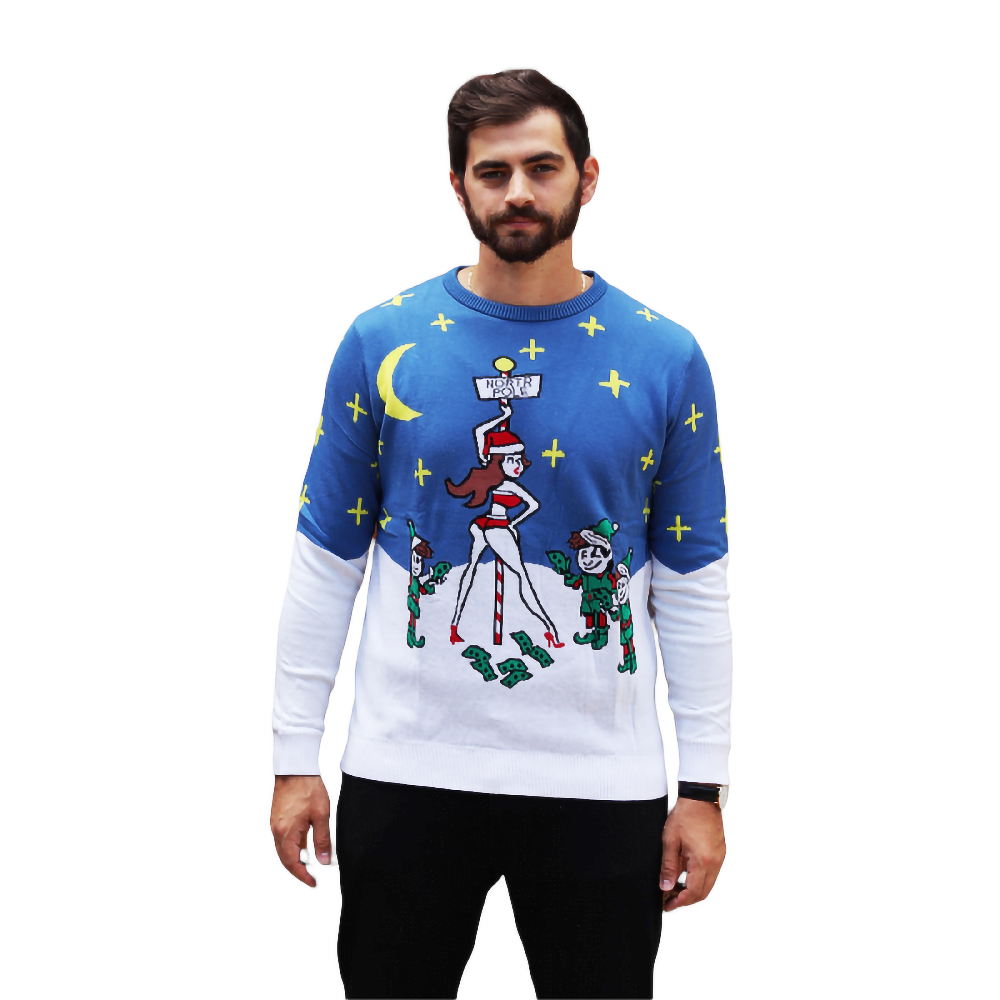 Stripper Pole  Sweater - Velora Luxury Fashion