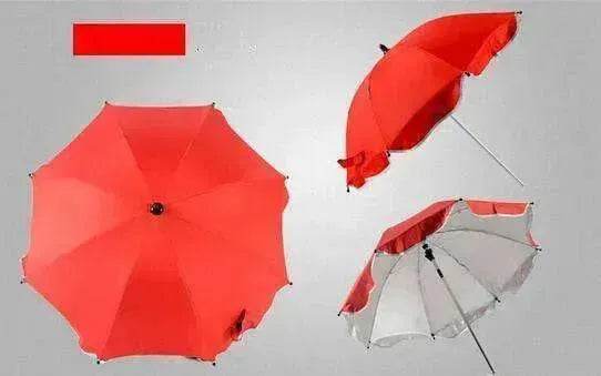 Stroller Umbrella: 360° Adjustable Accessory - Velora
