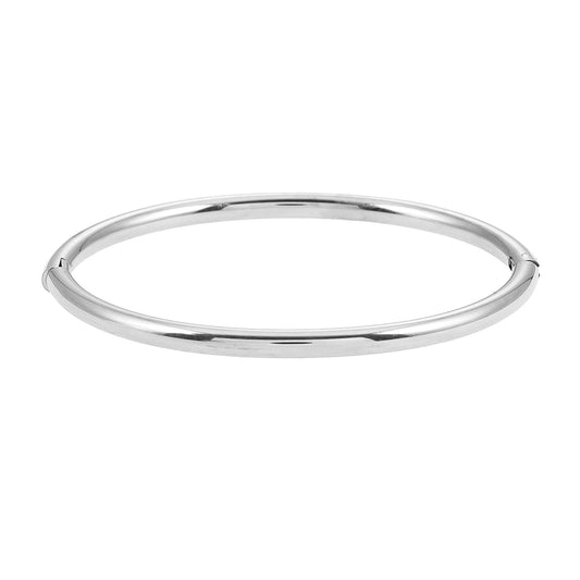 Style BARGARH: Classic Style Silver Bangle - Velora Luxury Fashion
