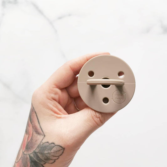 Suce création cocolyly taupe 6-18mois - Velora Luxury Fashion