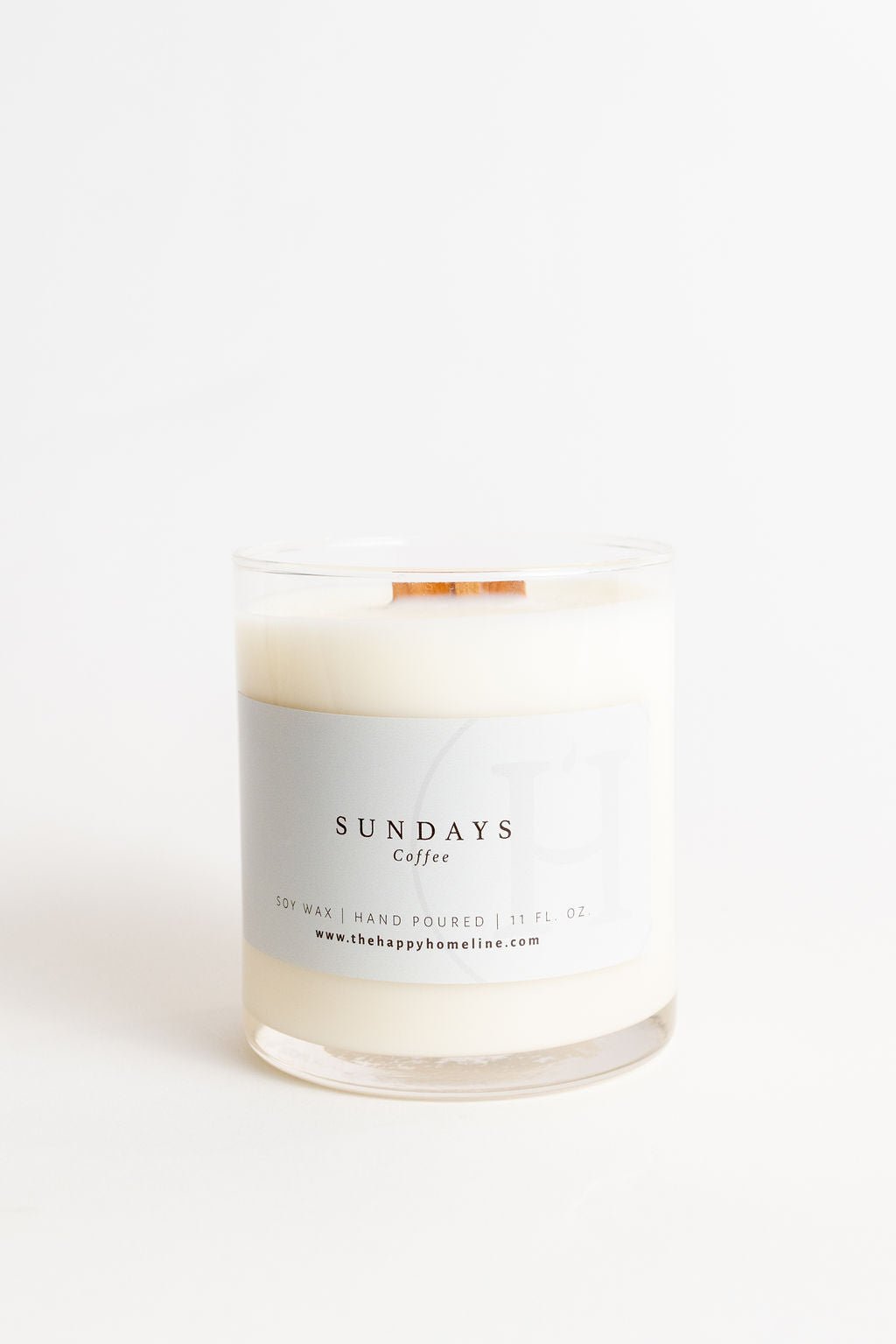 Sundays Wood Wick Candle - Velora Luxury Fashion