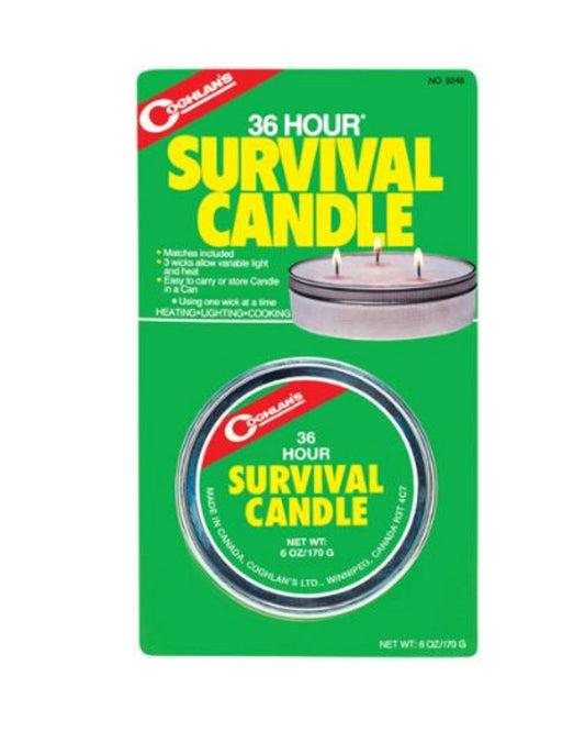 36 Hours Survival Candle - Velora