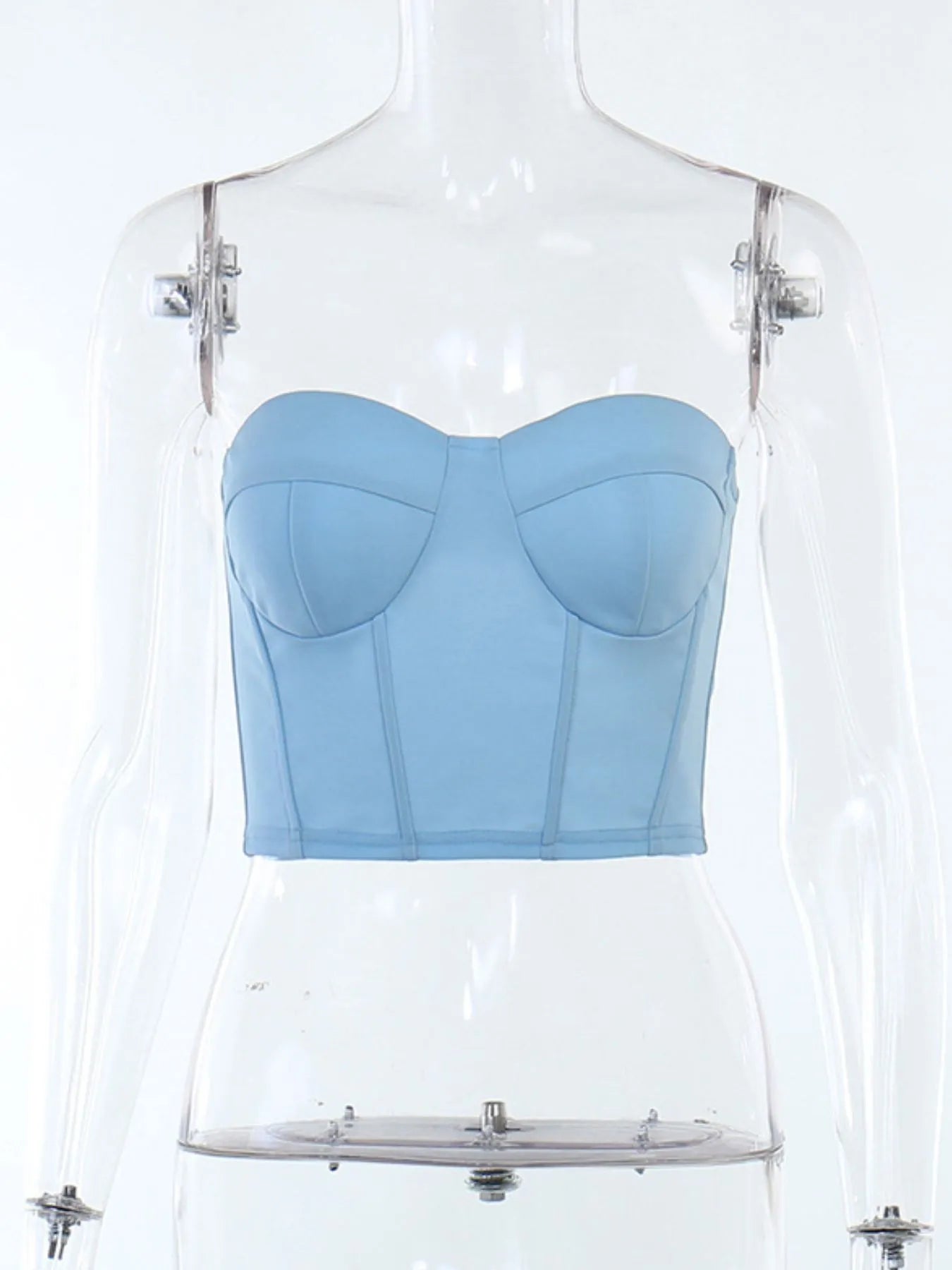 Sweetheart Neck Tube Top - Velora Luxury Fashion