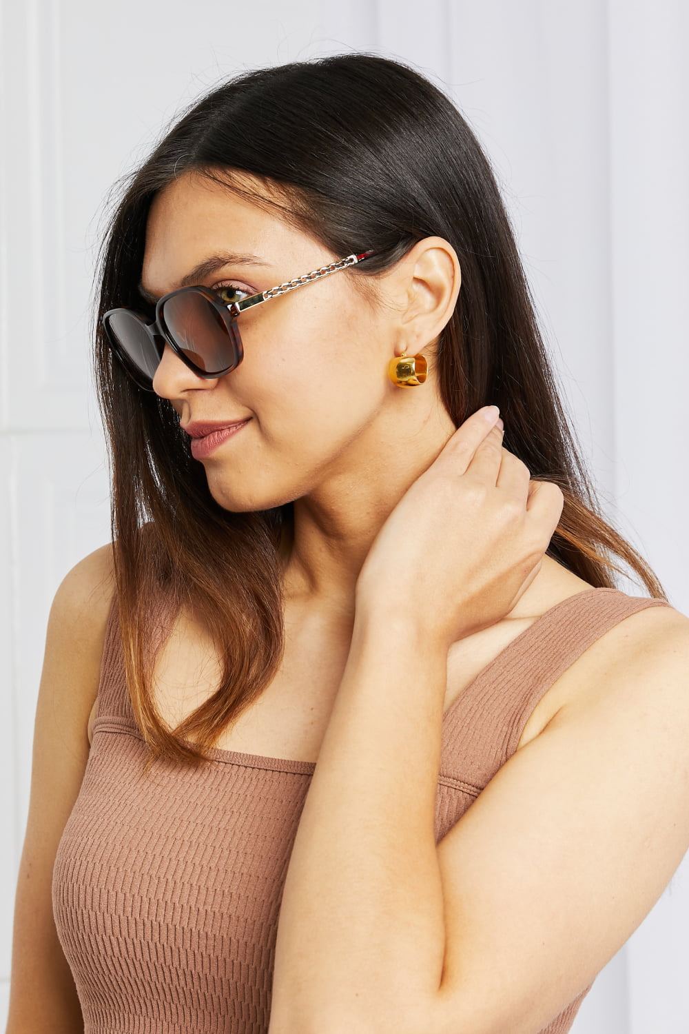 TAC Polarization Lens Full Rim Sunglasses - Velora