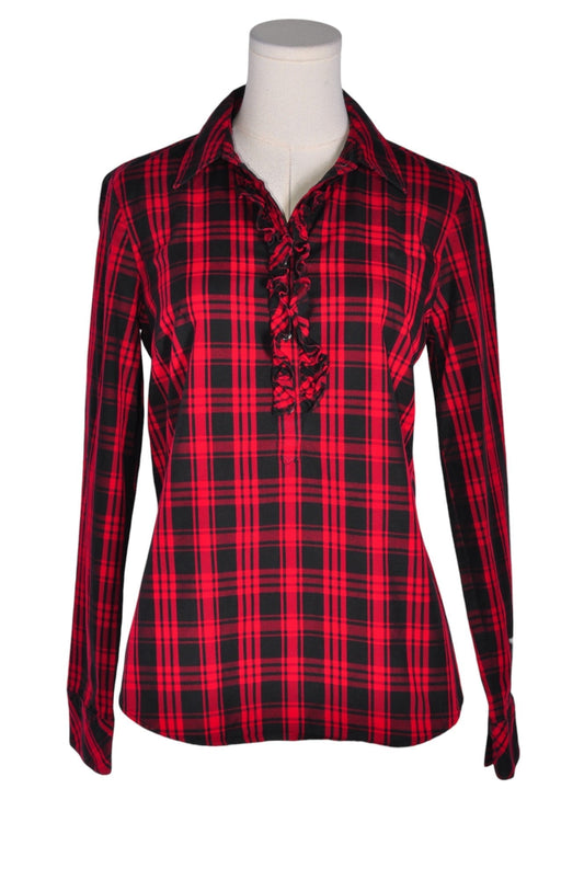 TALBOTS Women Blouses Regular fit in Red - XS - Velora Luxury Fashion