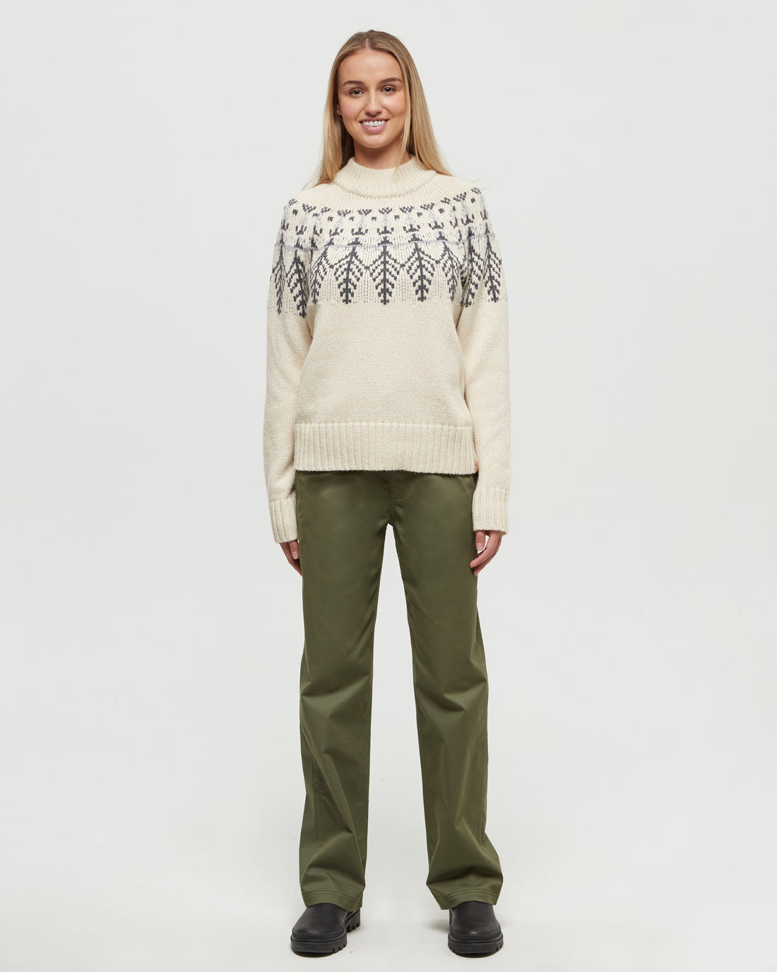 Highline Wool Intarsia Sweater