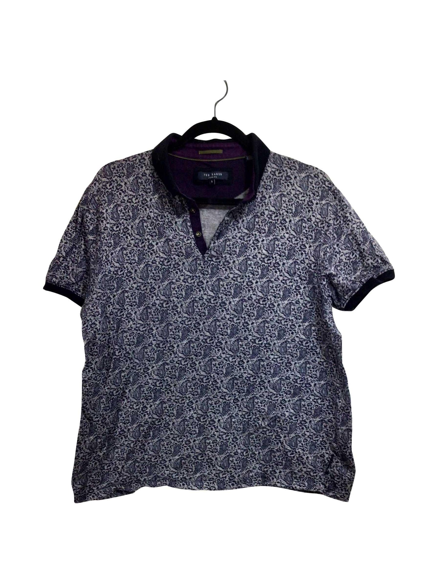 TED BAKER Regular fit T-shirt in Blue - 5 - Velora