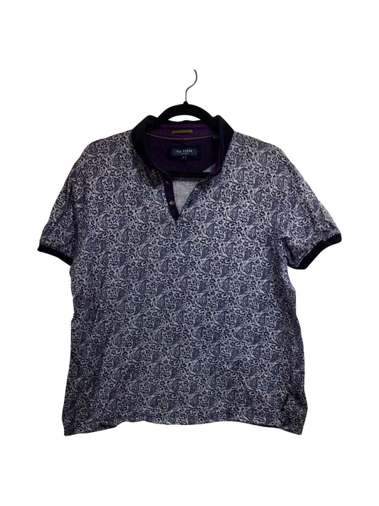 TED BAKER Regular fit T-shirt in Blue - 5 - Velora