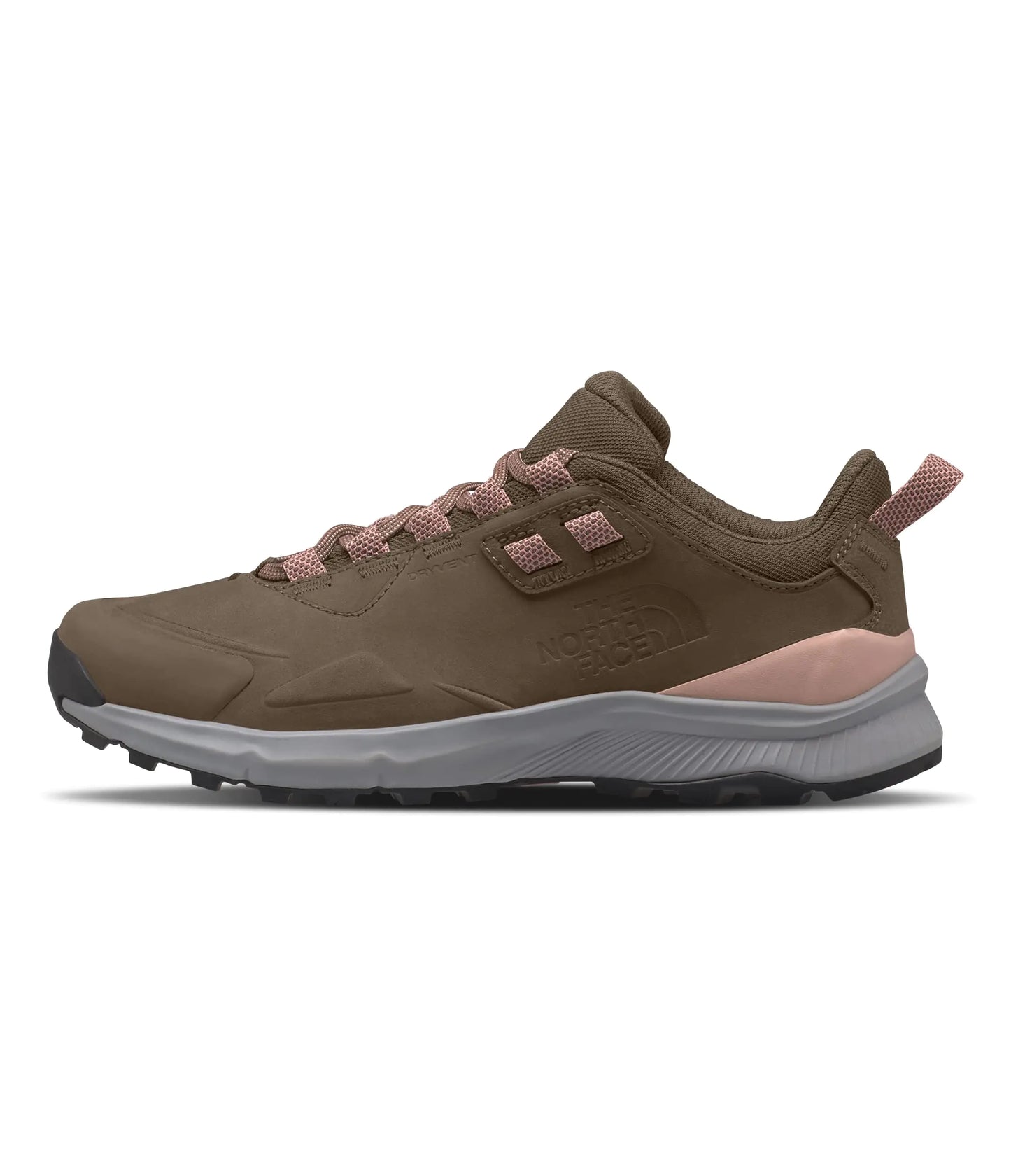 THE NORTH FACE Cragstone Leather WP Womens Hiking Shoes Bipartisan Brown/Meld Grey 7 - Velora Luxury Fashion