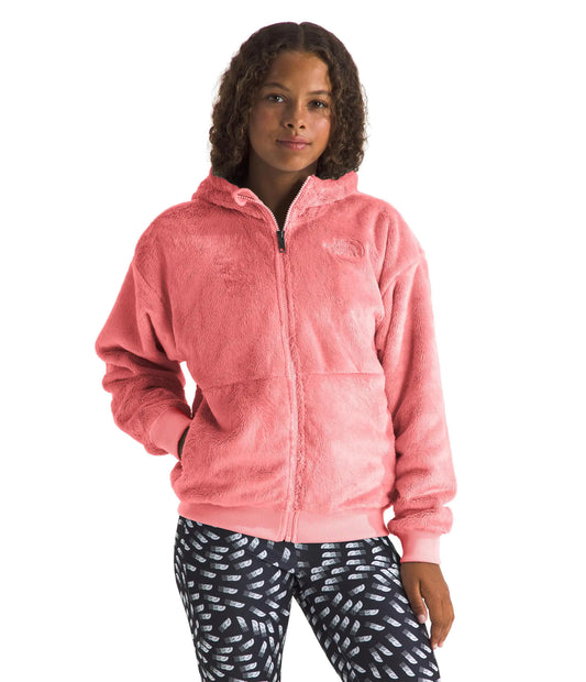 THE NORTH FACE Girls Osito Full Zip Hoodie Terracotta X-Large - Velora Luxury Fashion