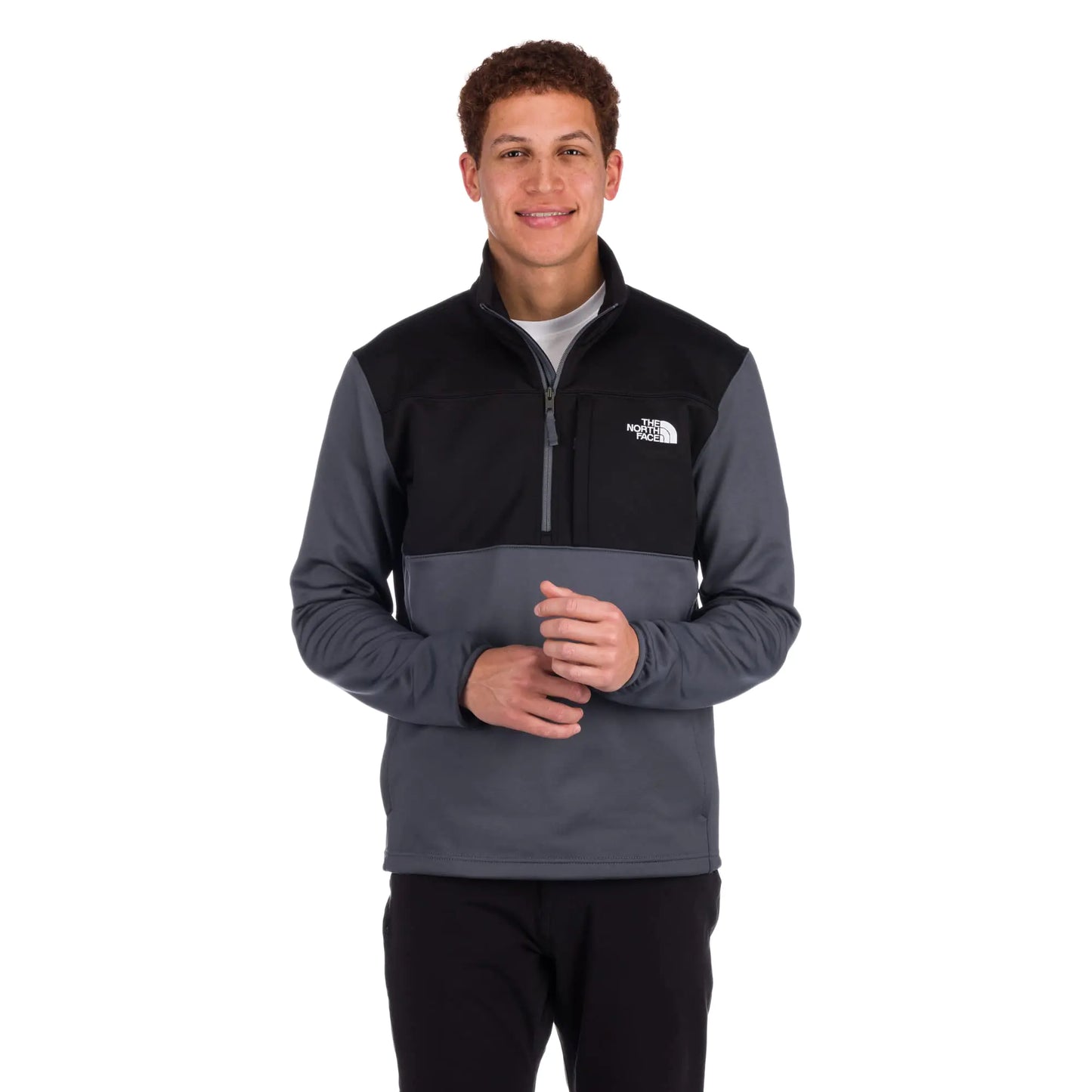 THE NORTH FACE Mens Astro Ridge ¼ Zip Vanadis Grey XX-Large - Velora Luxury Fashion