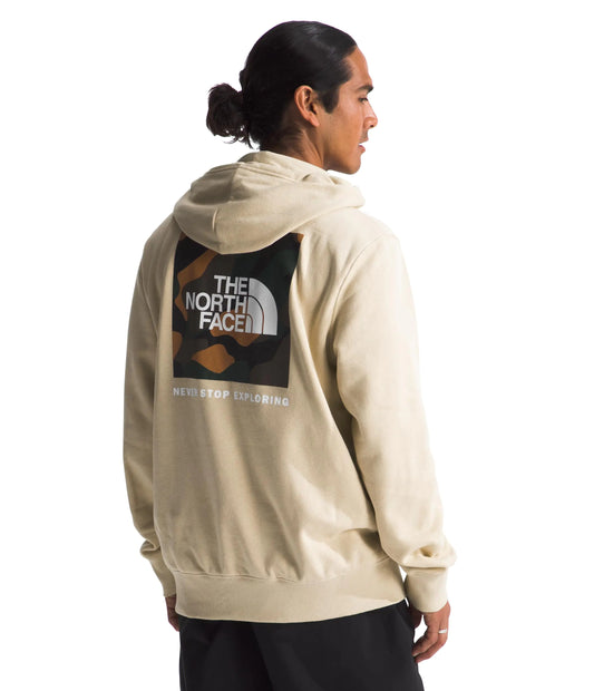 THE NORTH FACE Mens Box NSE Pullover Hoodie (Standard and Big Size) Gravel/Multi-color XX-Large - Velora Luxury Fashion