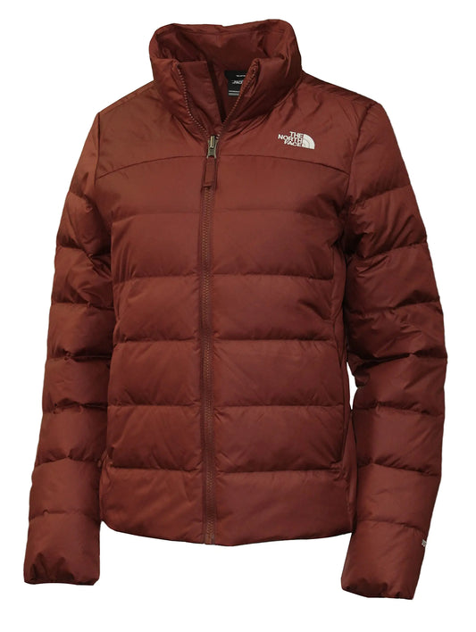 THE NORTH FACE Womens Flare Down Insulated Puffer Jacket II (as1 alpha s regular regular Brick House Red) - Velora Luxury Fashion