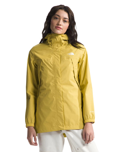 THE NORTH FACE Womens Waterproof Antora Parka (Standard and Plus Size) Yellow Silt Medium - Velora Luxury Fashion