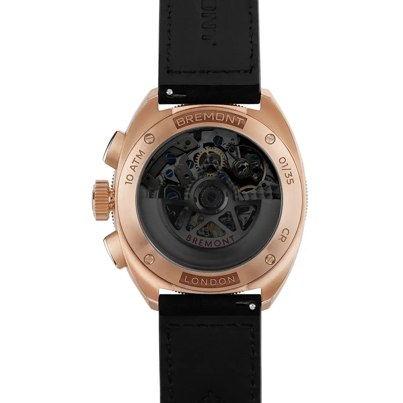 Bremont Terra Nova 42.5 Chronograph, Rose Gold TN42-CHR-RG-BR-L-S - Velora