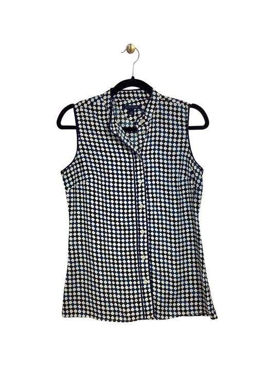 TOMMY HILFIGER Regular fit Button-down Top in Blue - S - Velora