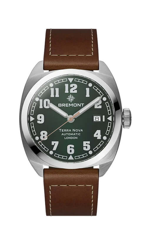 Bremont Terra Nova 40.5 Date TN40-DT-SS-GN-L-S - Velora