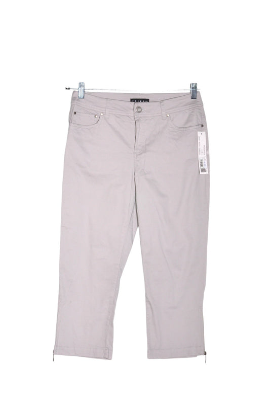 TRIBAL Women Capri Pants Regular fit in Gray - 4 - Velora Luxury Fashion