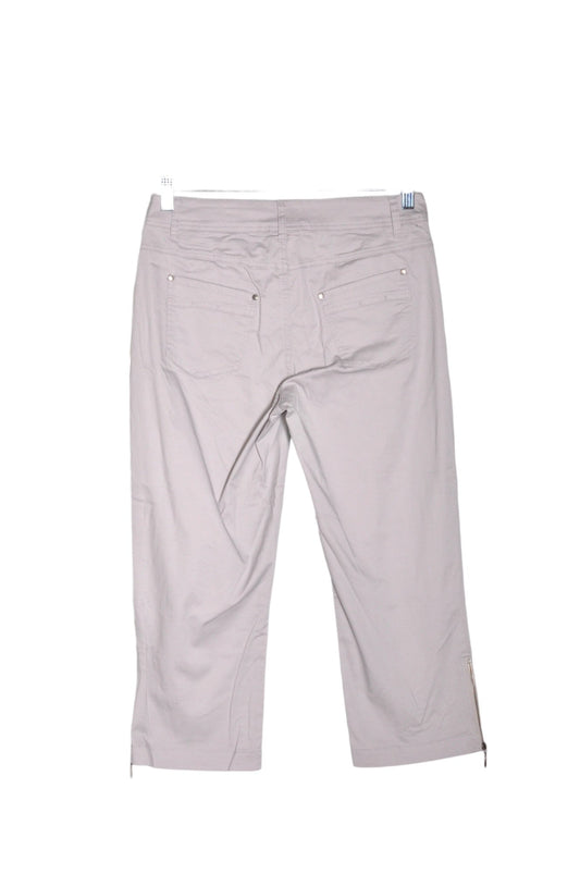 TRIBAL Women Capri Pants Regular fit in Gray - 4 - Velora Luxury Fashion