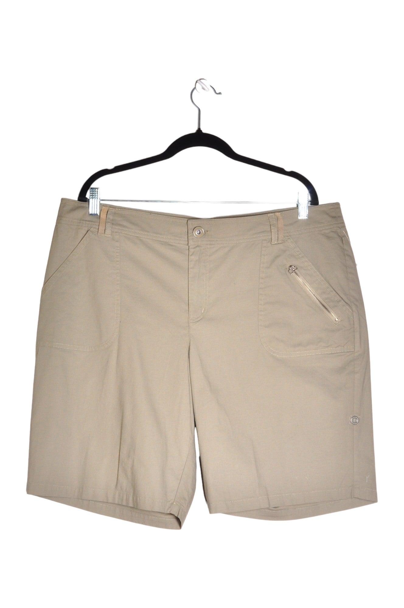 TRIBAL Women Classic Shorts Regular fit in Green - 16 - Velora Luxury Fashion