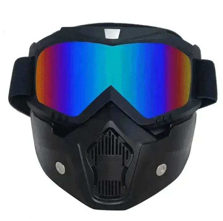 Tactical goggles for motorcycle helmet - Velora