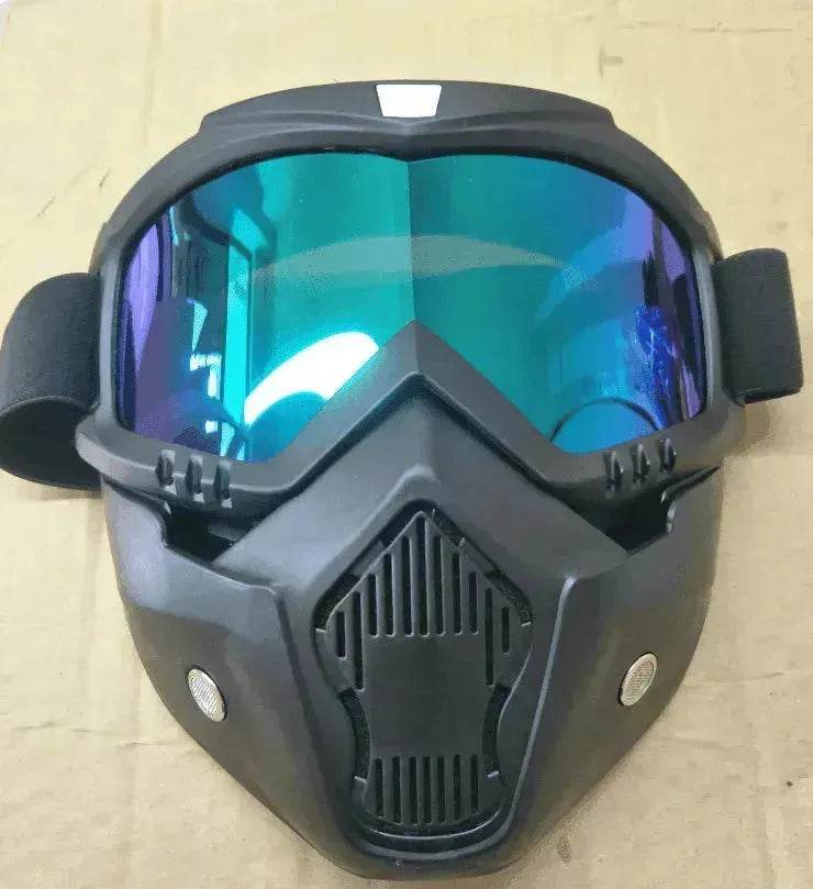 Tactical goggles for motorcycle helmet - Velora