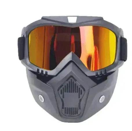 Tactical goggles for motorcycle helmet - Velora