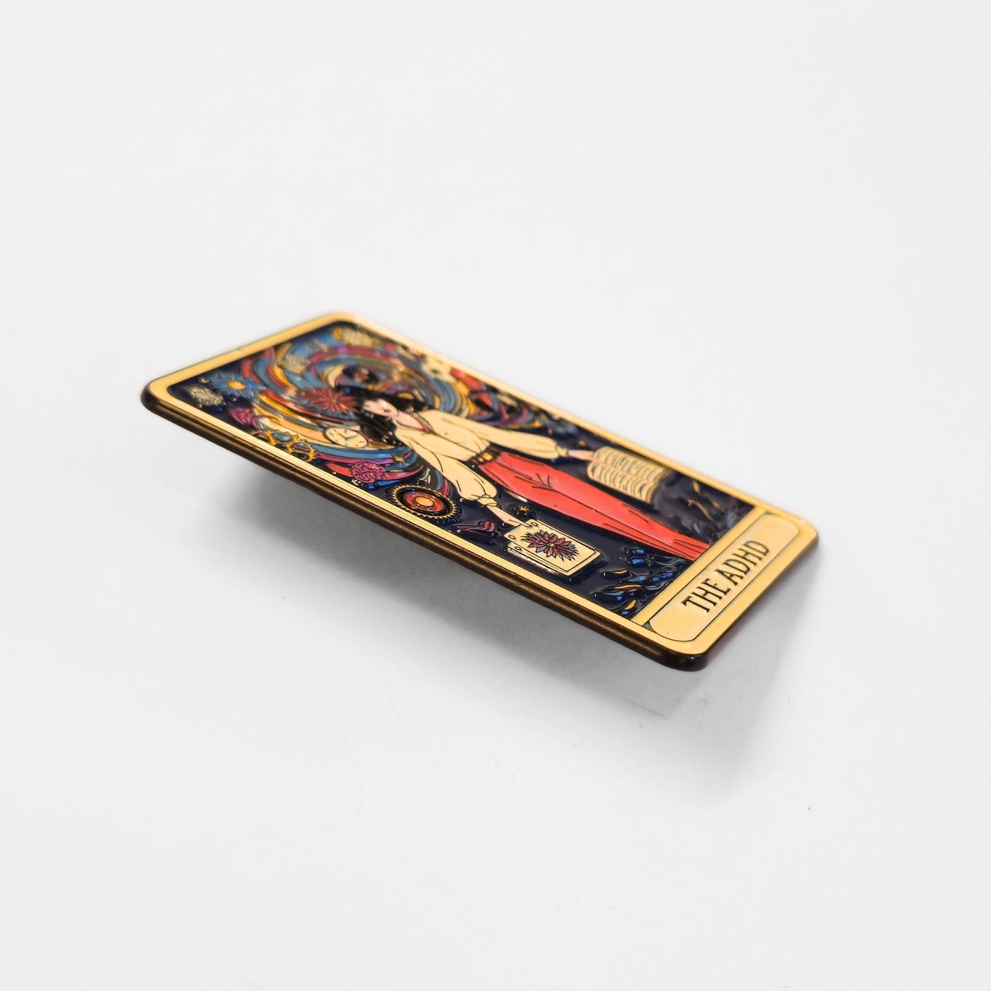 The ADHD (Tarot Card) | Collectible Pin - Velora