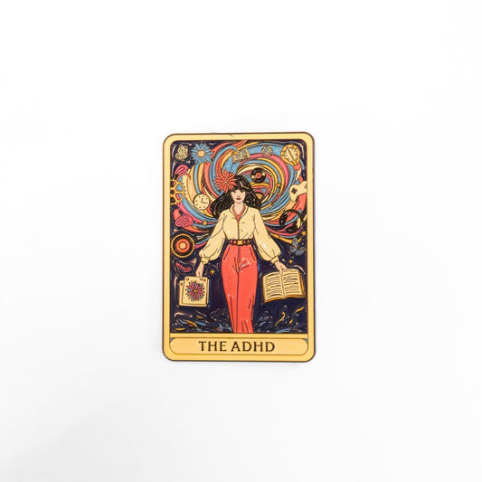 The ADHD (Tarot Card) | Collectible Pin - Velora