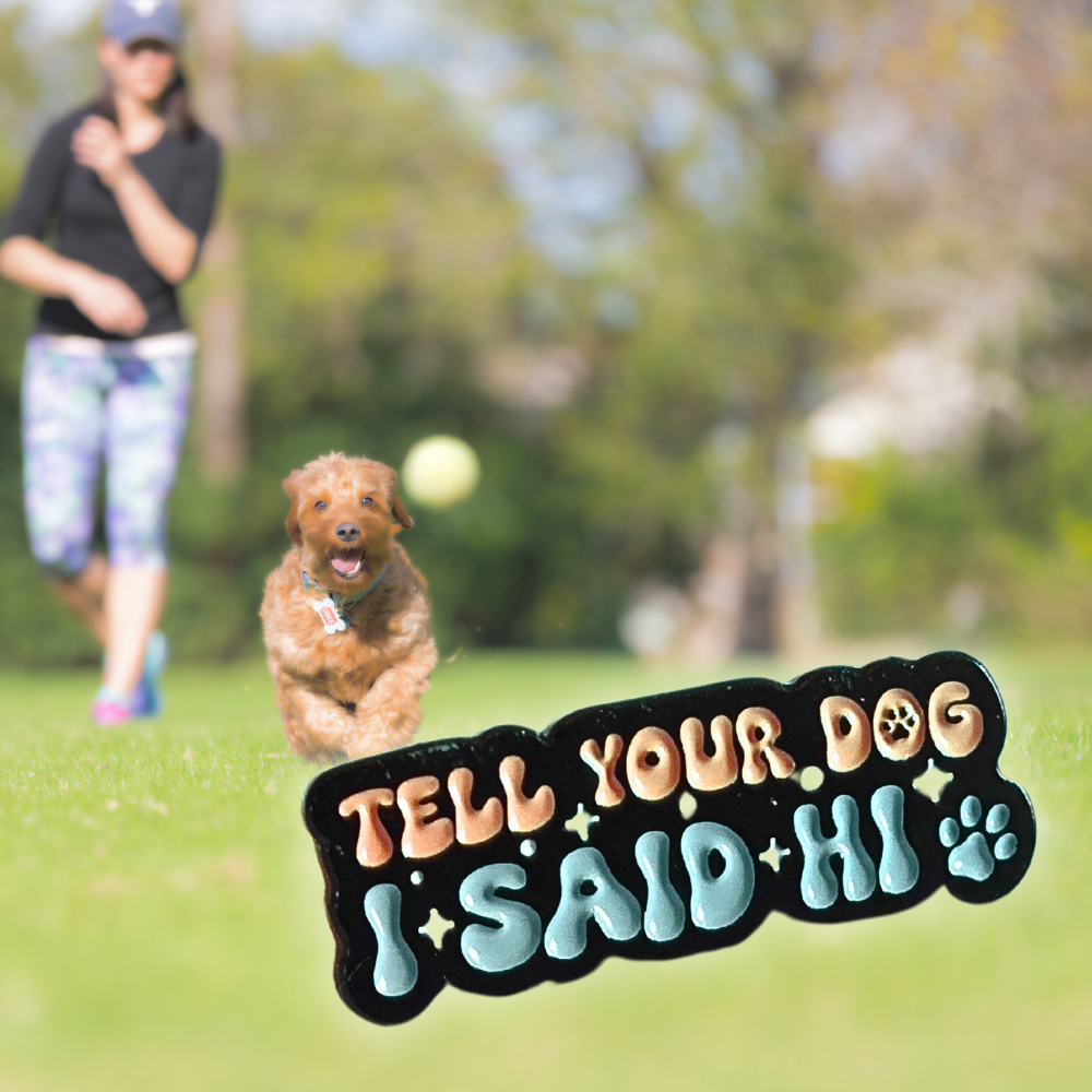 Tell Your Dog I Said Hi | Collectible Pin - Velora