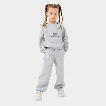 Pocket Design Girls Casual Set