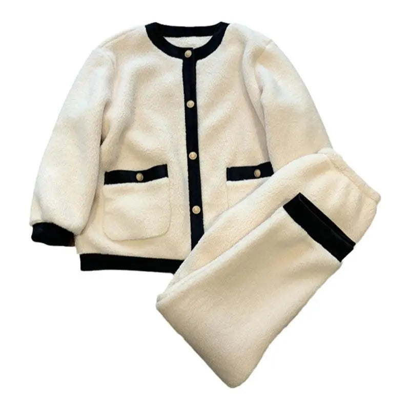 Texture Soft Glutinous Little Fragrant Pajamas Suit For Women EX-STOCK Canada