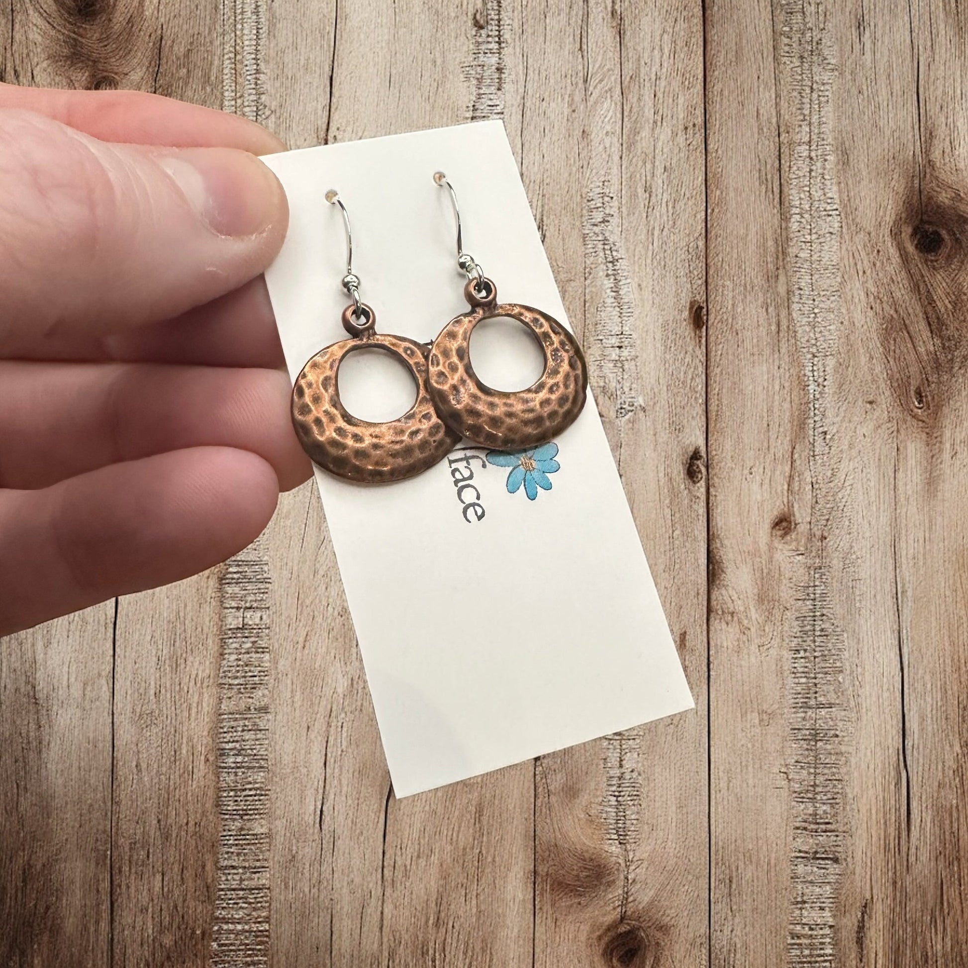 Textured Hoop Earrings - Velora Luxury Fashion