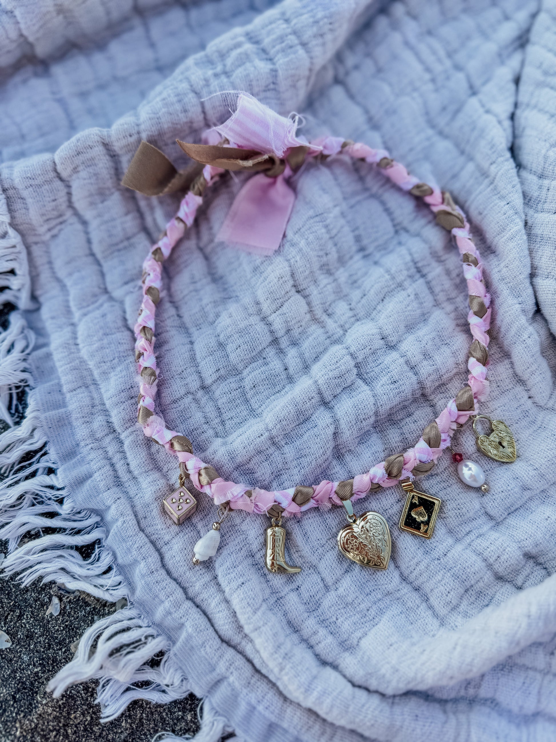 The Coastal Cowgirl Charm Necklace - Velora Luxury Fashion