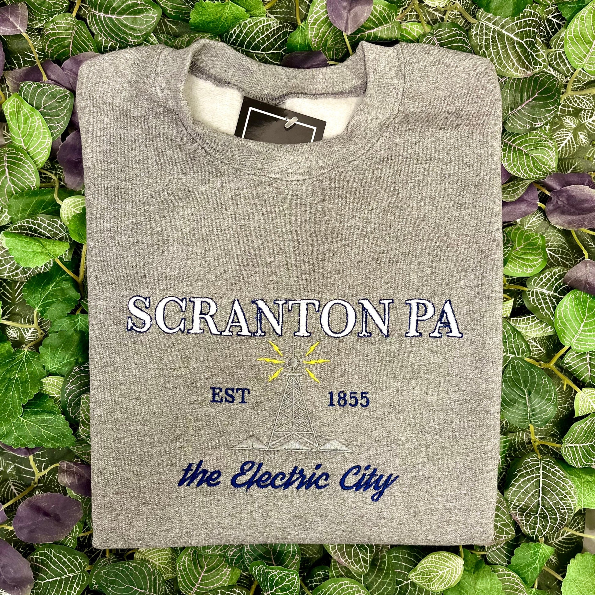 The Electric City Crewneck - Velora Luxury Fashion