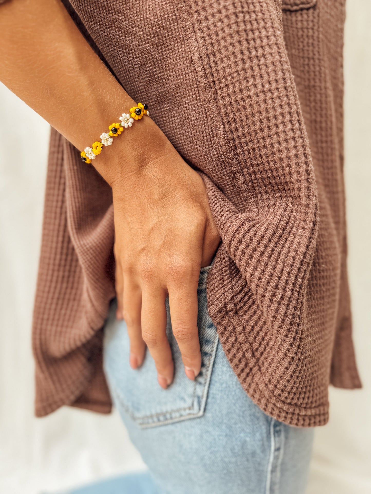 The Golden Grove Sunflower bracelets🌻 - Velora Luxury Fashion