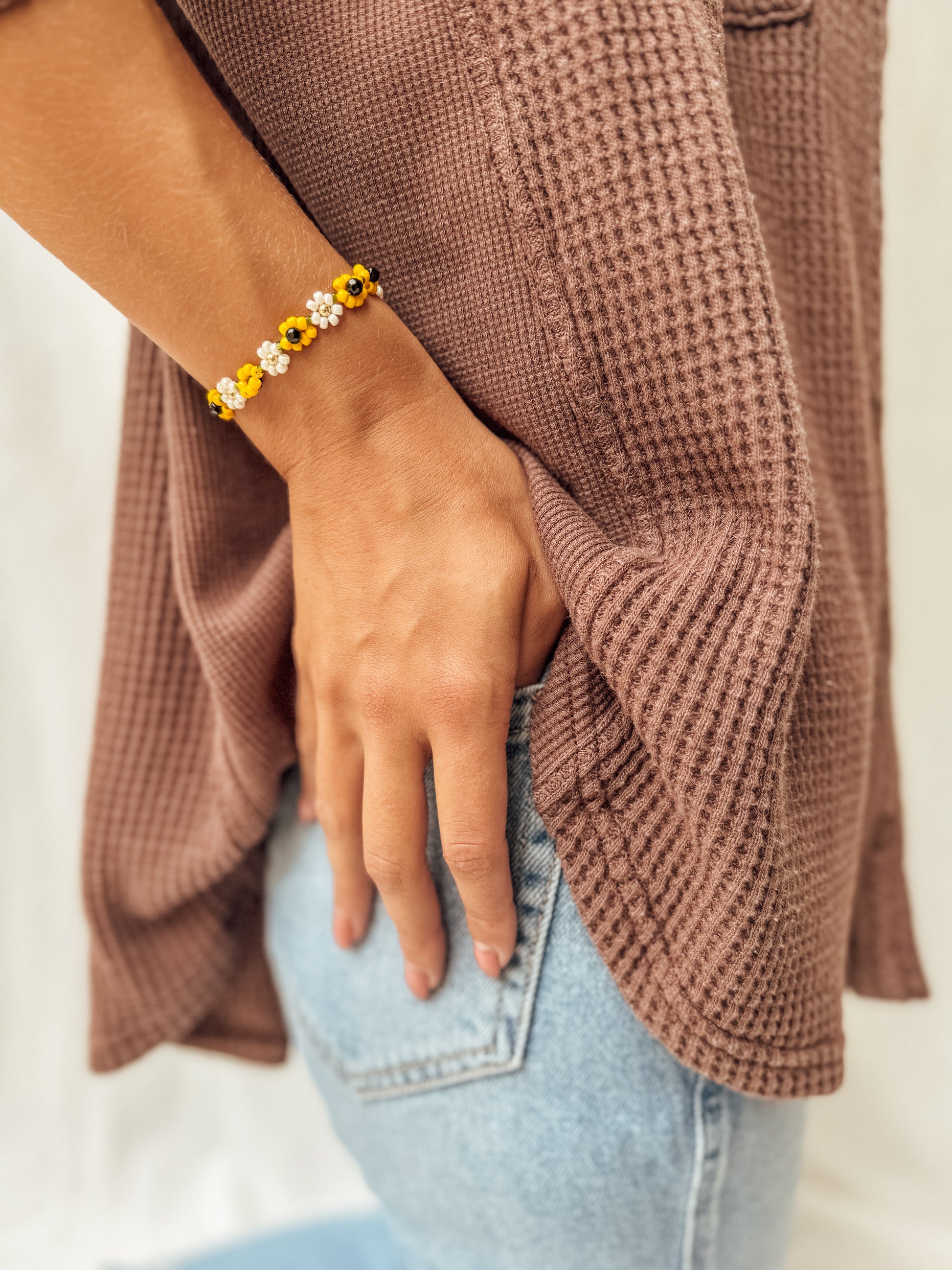 The Golden Grove Sunflower bracelets🌻 - Velora Luxury Fashion