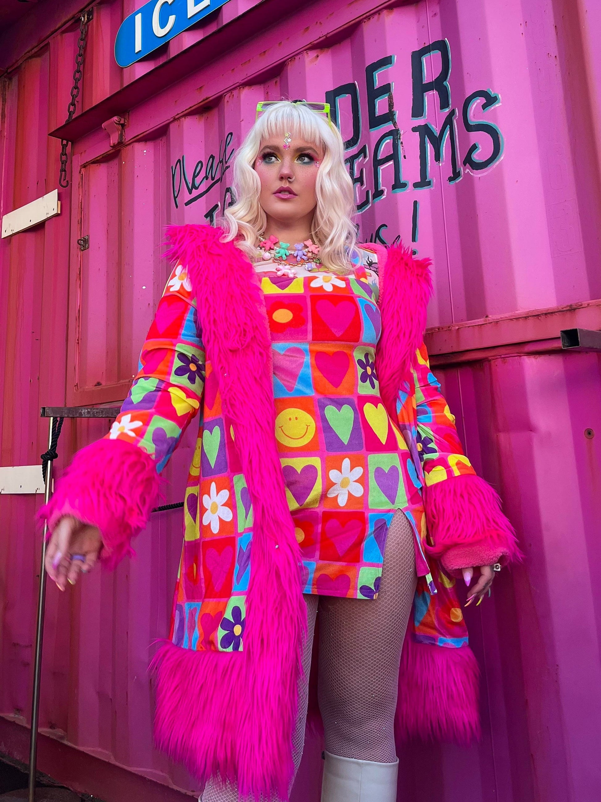 The Happy Daze Velvet Hooded Coat - Velora Luxury Fashion