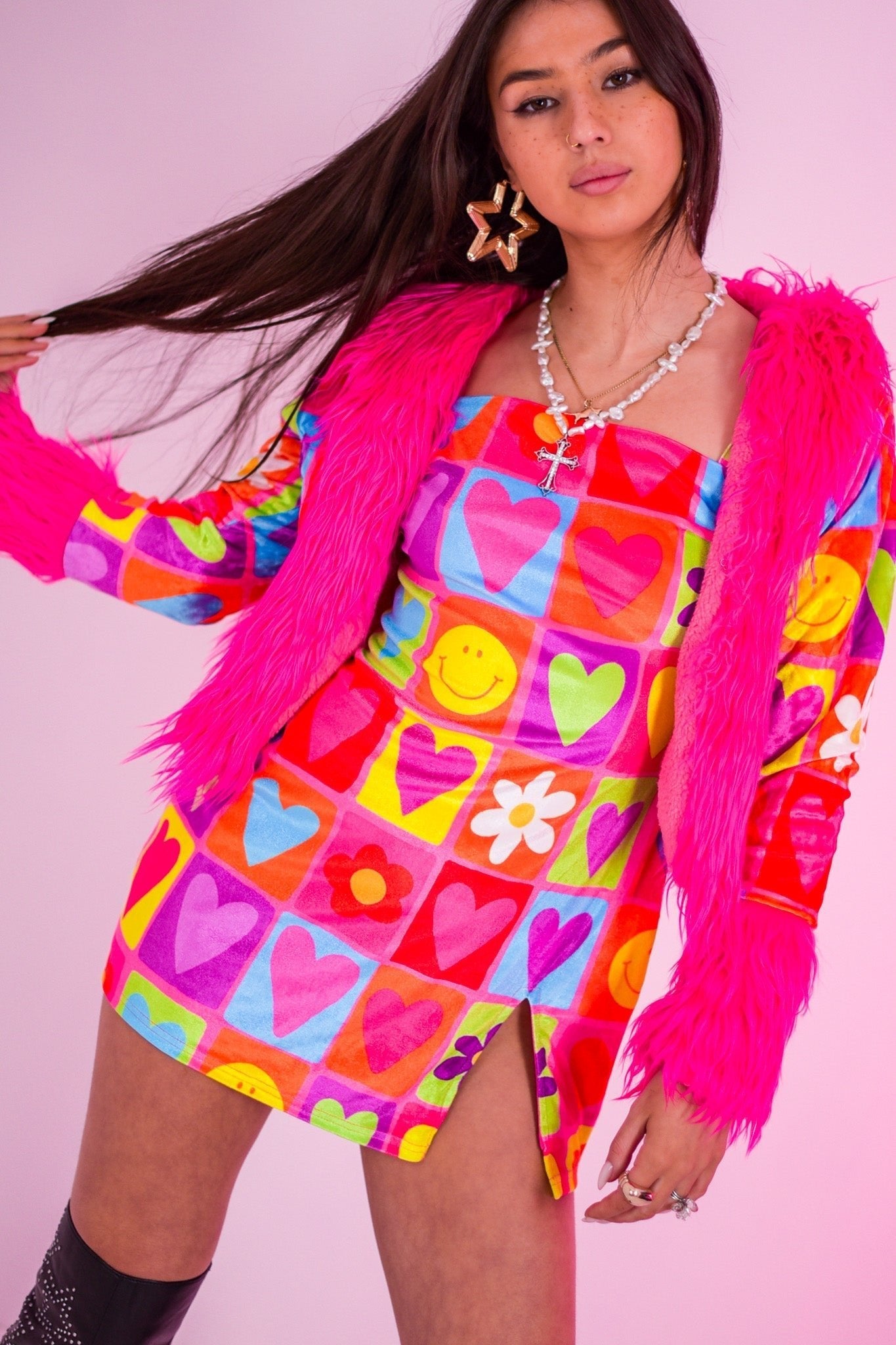 The Happy Daze Velvet Jacket - Velora Luxury Fashion