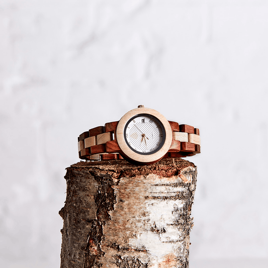 The Hazel: Wood Watch for Women - Velora Luxury Fashion