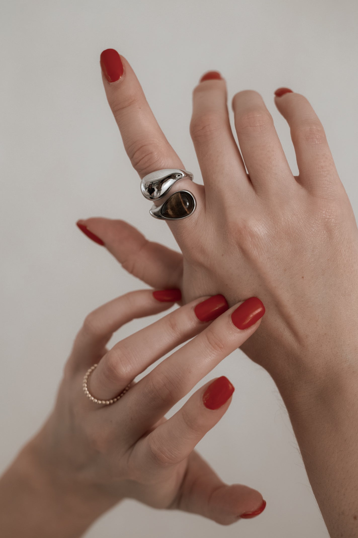 The Katherine Ring ( Gold & Silver ) - Velora Luxury Fashion