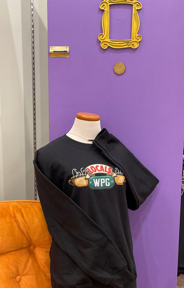 The Locals Coffee Shop Crewneck - Velora Luxury Fashion