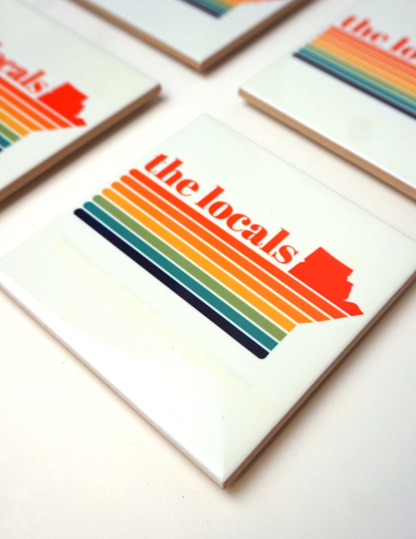 The Locals Prairie Sunset Coaster - Velora Luxury Fashion