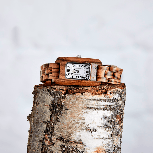 The Maple: Wood Watch for Women - Velora Luxury Fashion