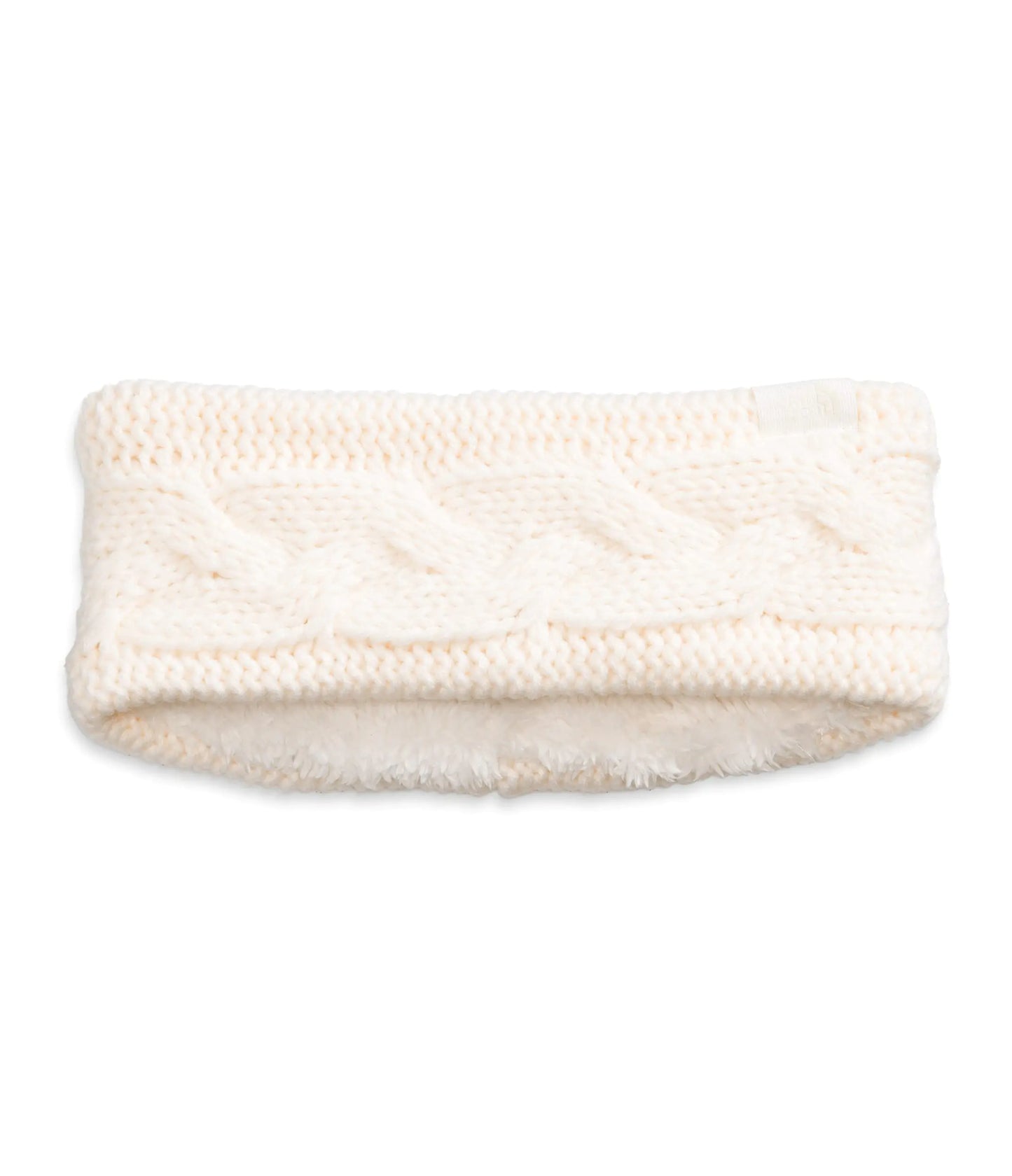 The North Face Cable Minna Earband Gardenia White One Size - Velora Luxury Fashion