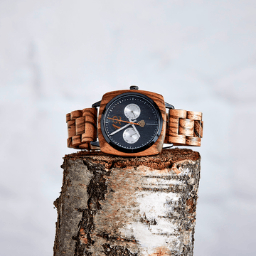 The Oak: Wood Watch for Men - Velora Luxury Fashion