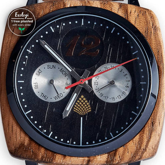 The Oak: Wood Watch for Men - Velora Luxury Fashion