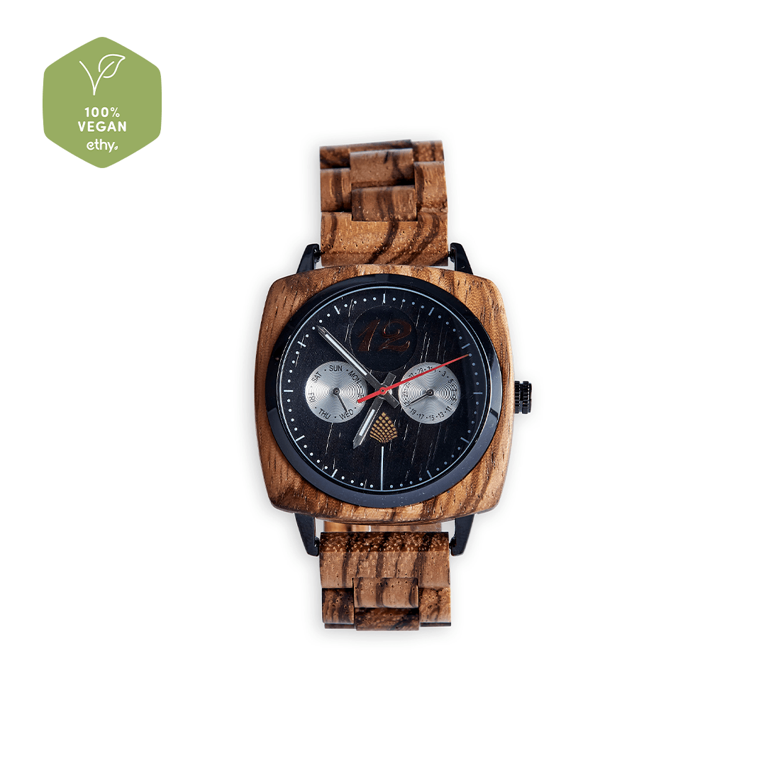 The Oak: Wood Watch for Men - Velora Luxury Fashion